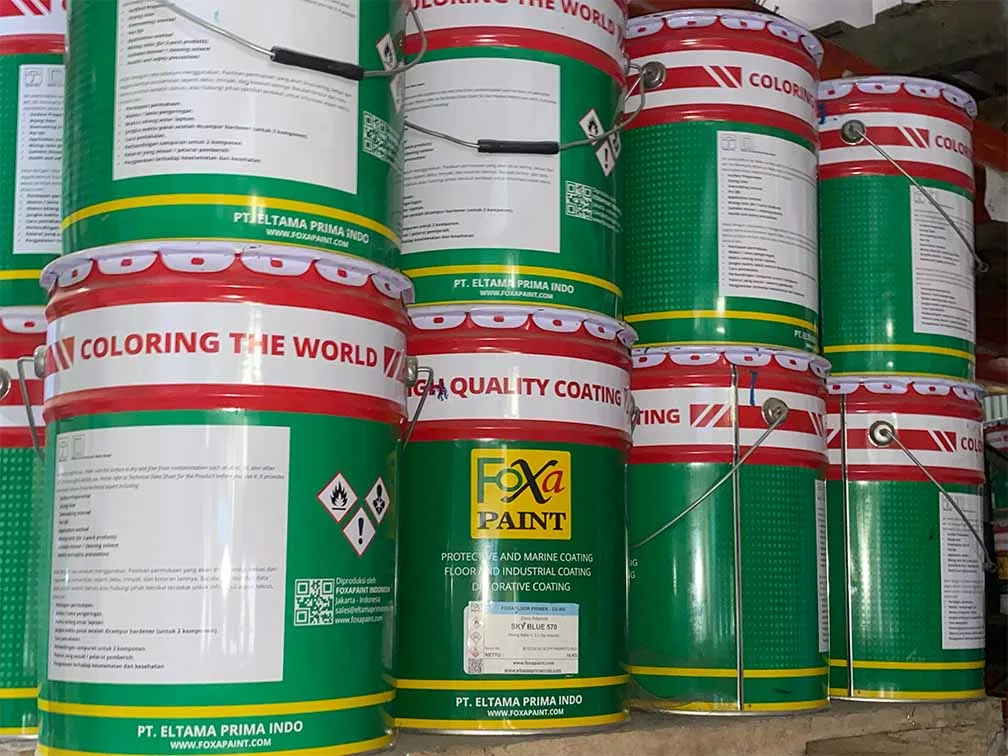 Produk cat industrial untuk proyek besar, dari eltama prima indo