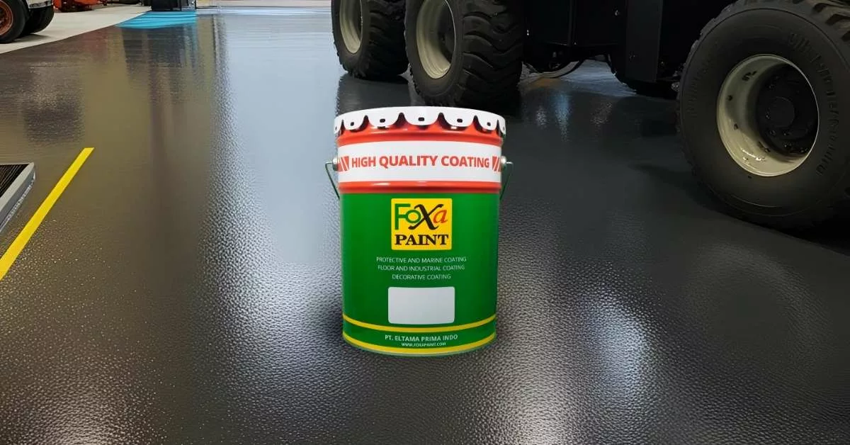 lantai bersih menggunakan epoxy fleksibel foxapaint