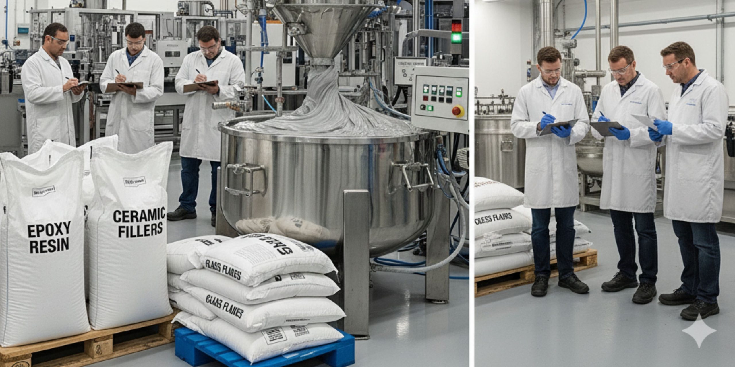 Produsen Cat Epoxy Ceramic Glassflake