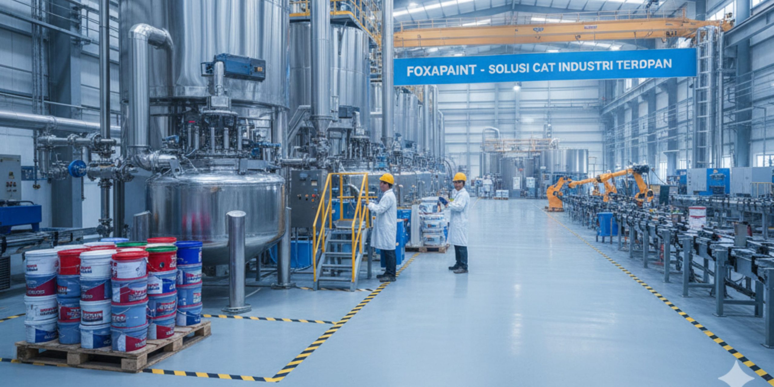 Produsen Cat Industri Berbagai Kebutuhan