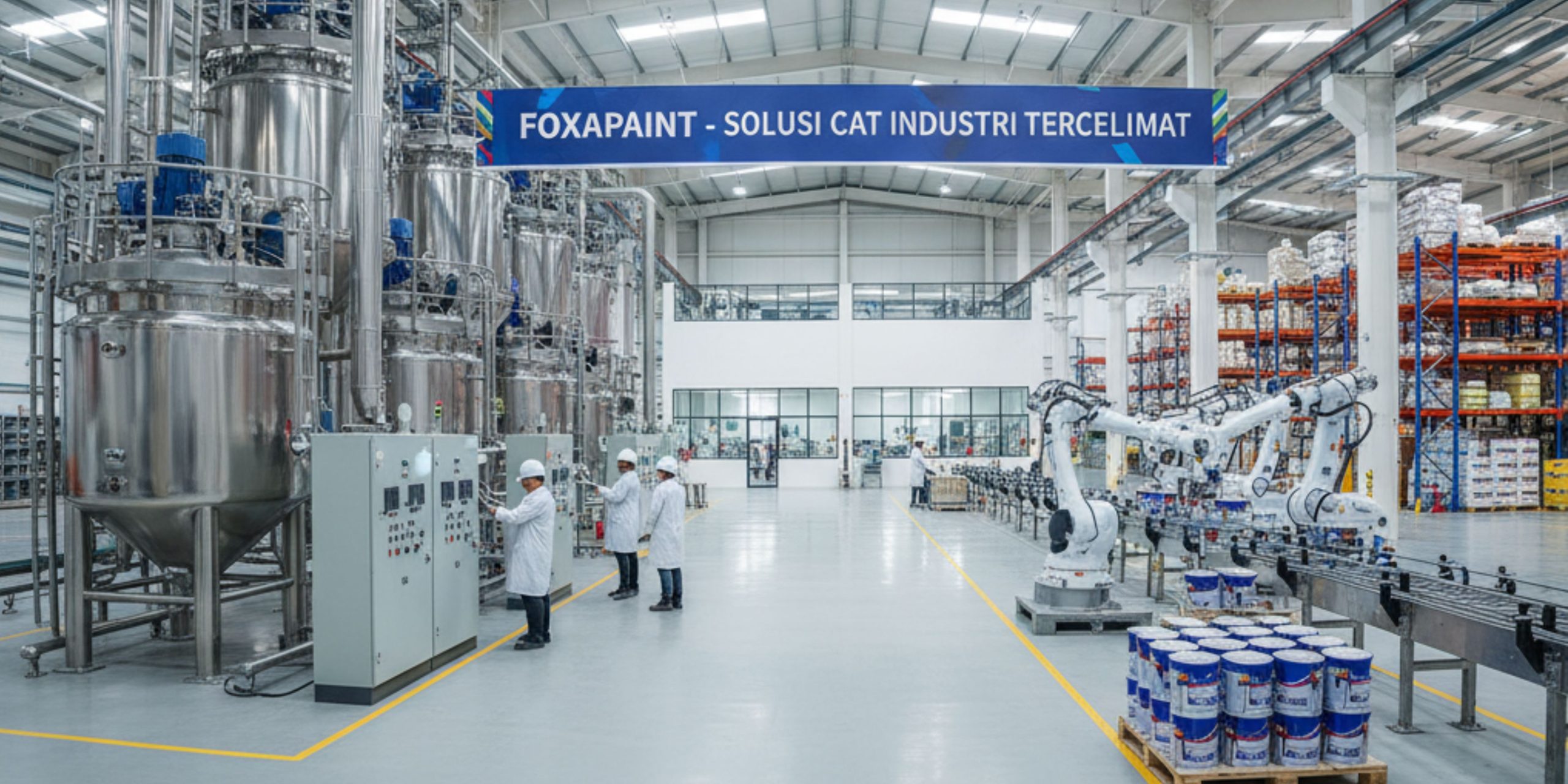 Pabrik Produsen Cat Industri Terlengkap