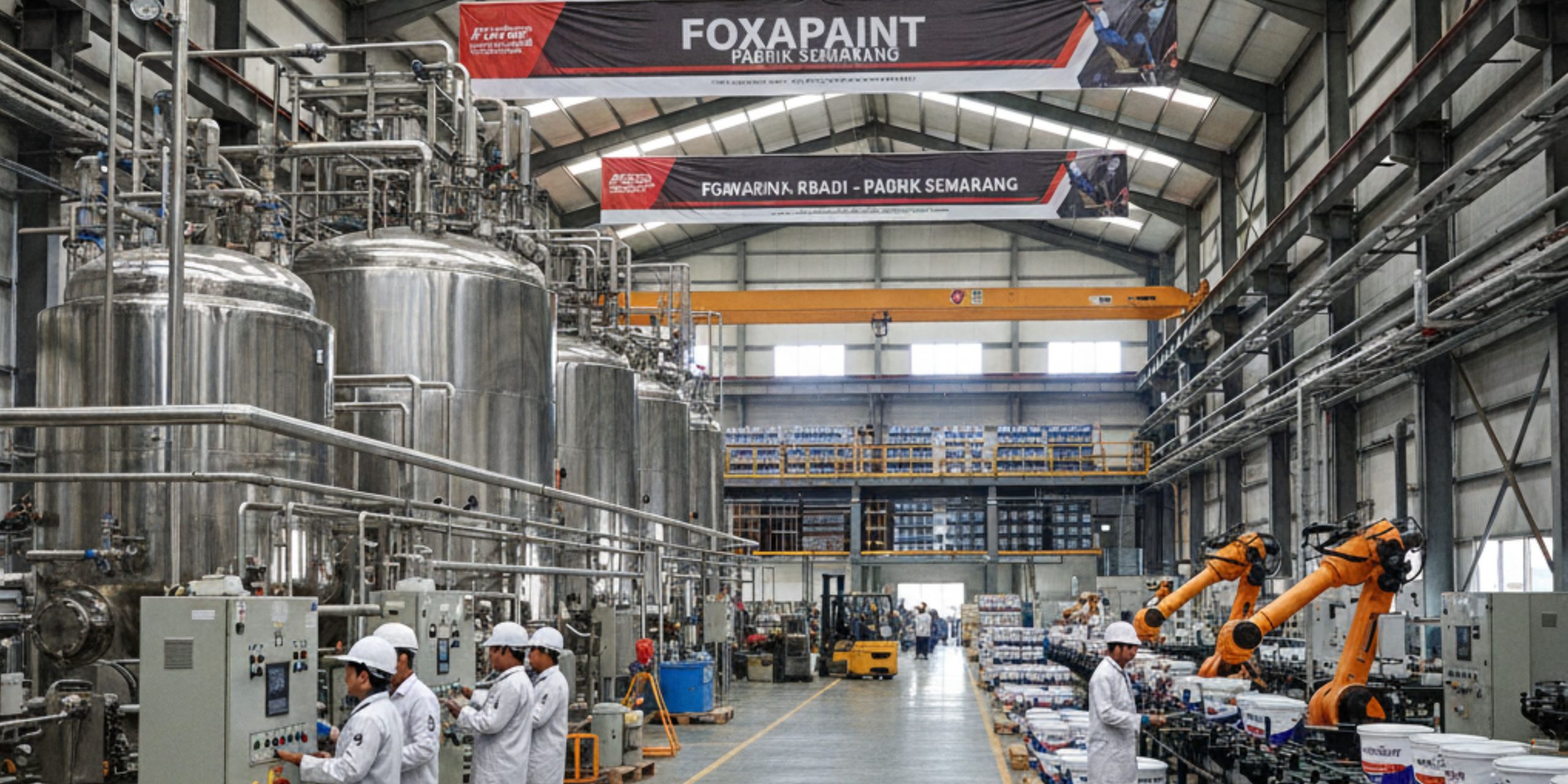 Pabrik Produsen Cat Industri Terlengkap