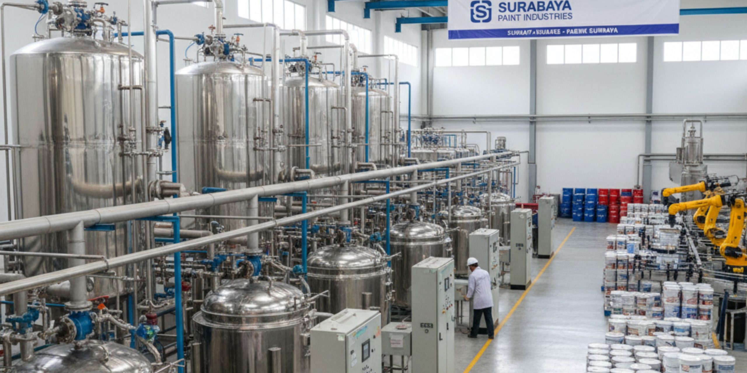 Pabrik Produsen Cat Industri surabaya