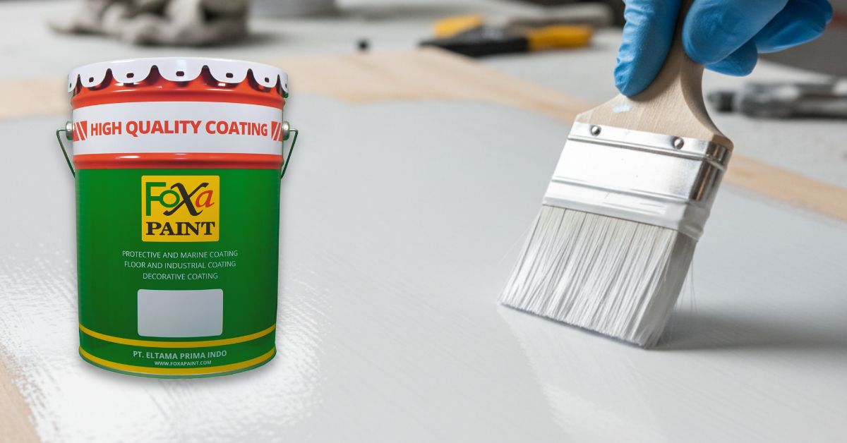Hasil finishing mengkilap menggunakan produk jual cat duco Surabaya dari Foxapaint.