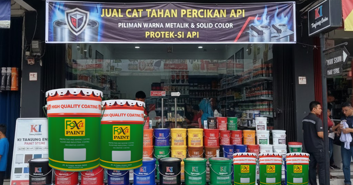 Toko Distributor Cat Tahan percikan api terlengkap