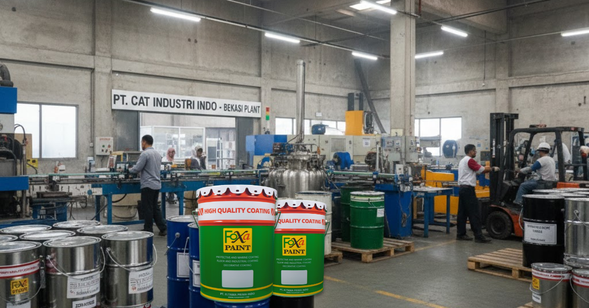 Proses Produksi Cat Industri Foxapaint