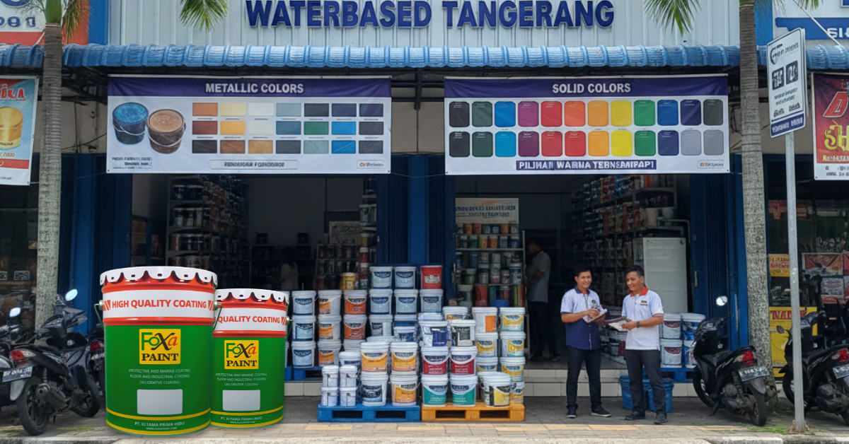 Distributor Cat Terlengkap di Tangerang Selatan