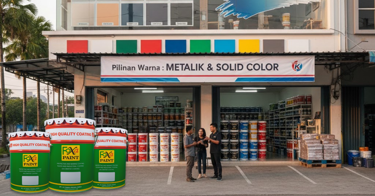 Toko distributor cat waterbase di Bekasi