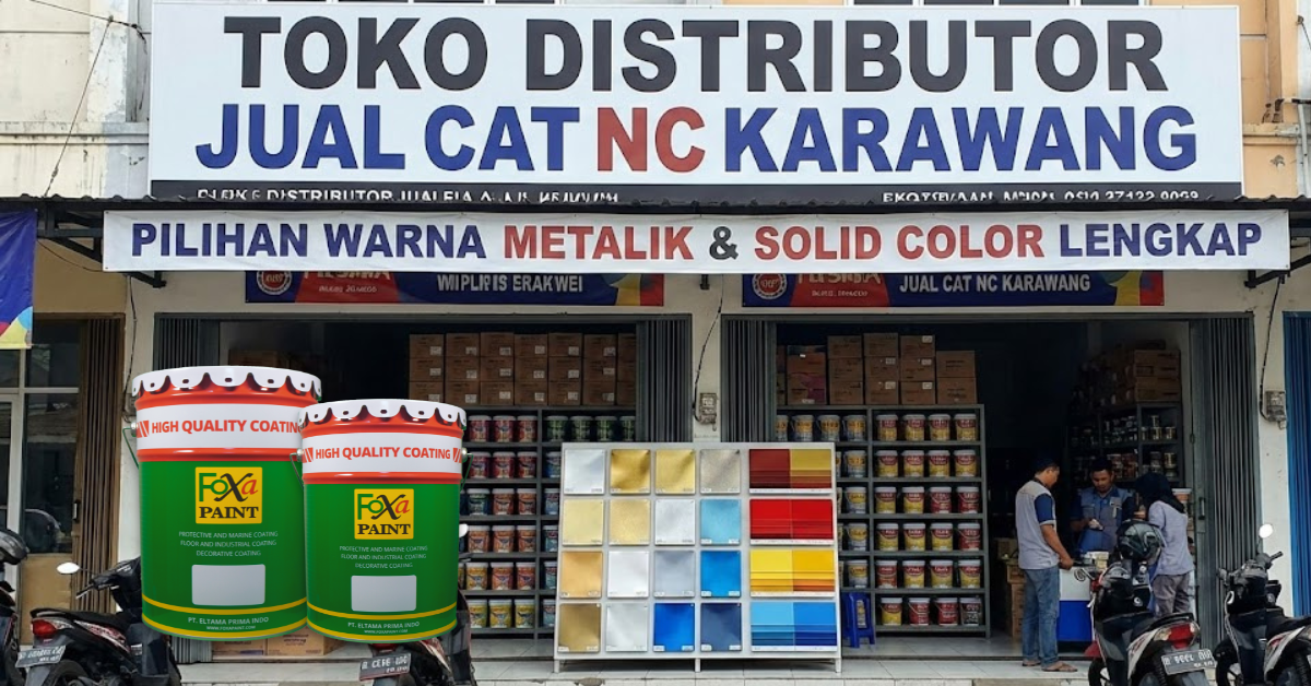 Toko cat terlengkap di Karawang