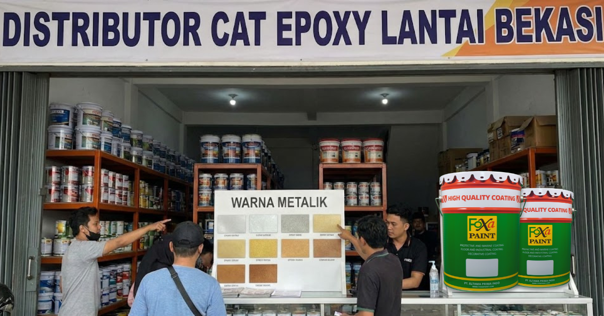 Toko Distributor Cat epoxy Foxapaint Bekasi