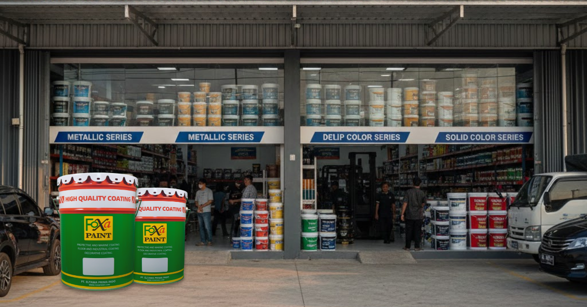 Toko distributor Foxapaint terlengkap di Batang