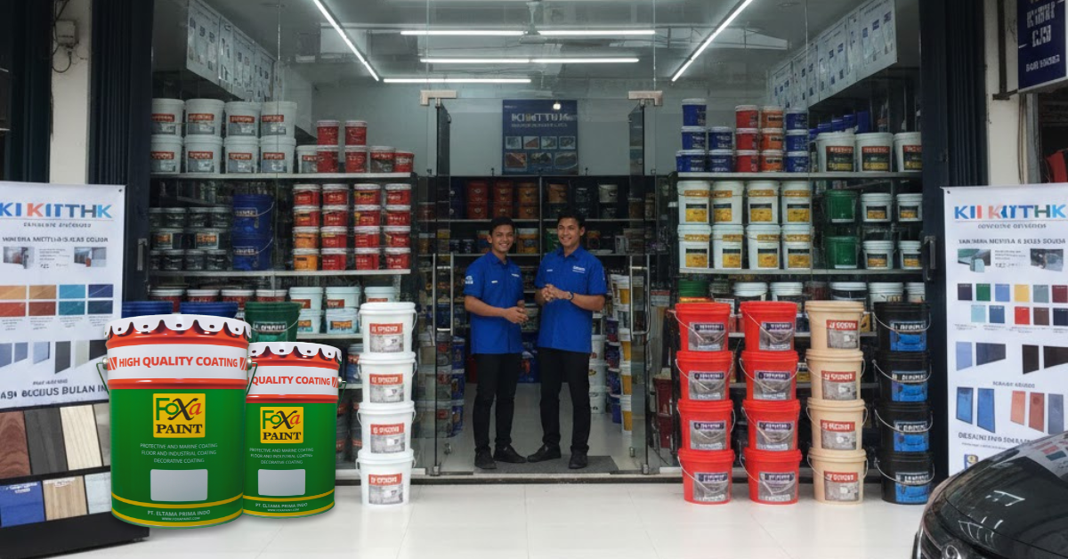 Foto Toko Distributor Foxapaint Terlengkap