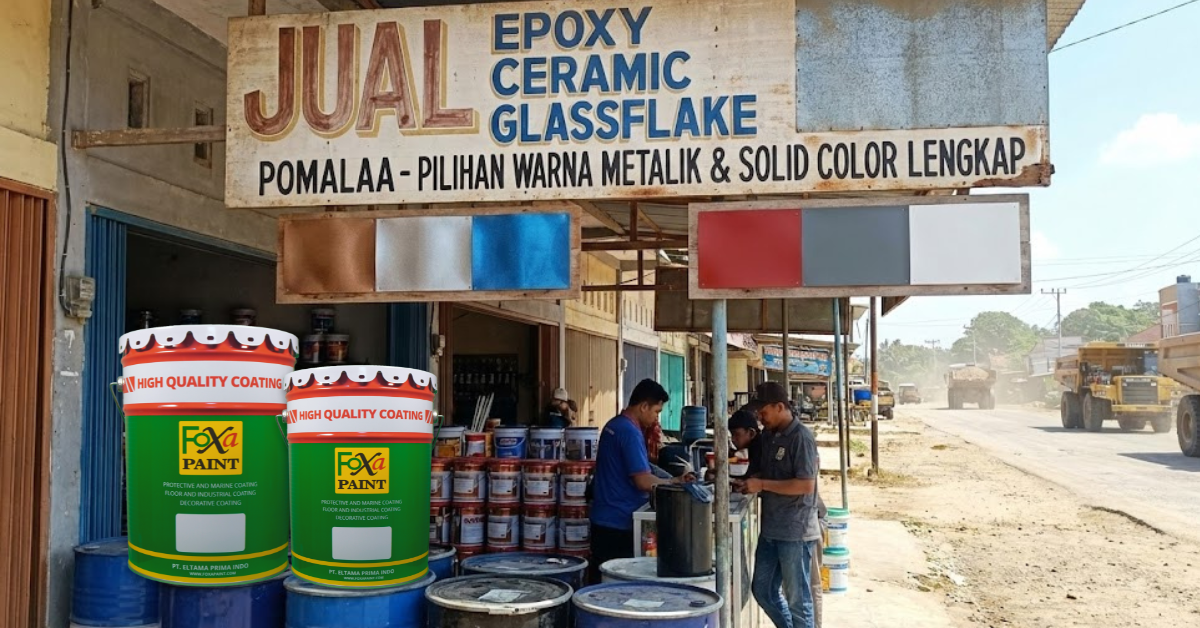 Toko Distributor Ceramic Grassflake di Pomalaa