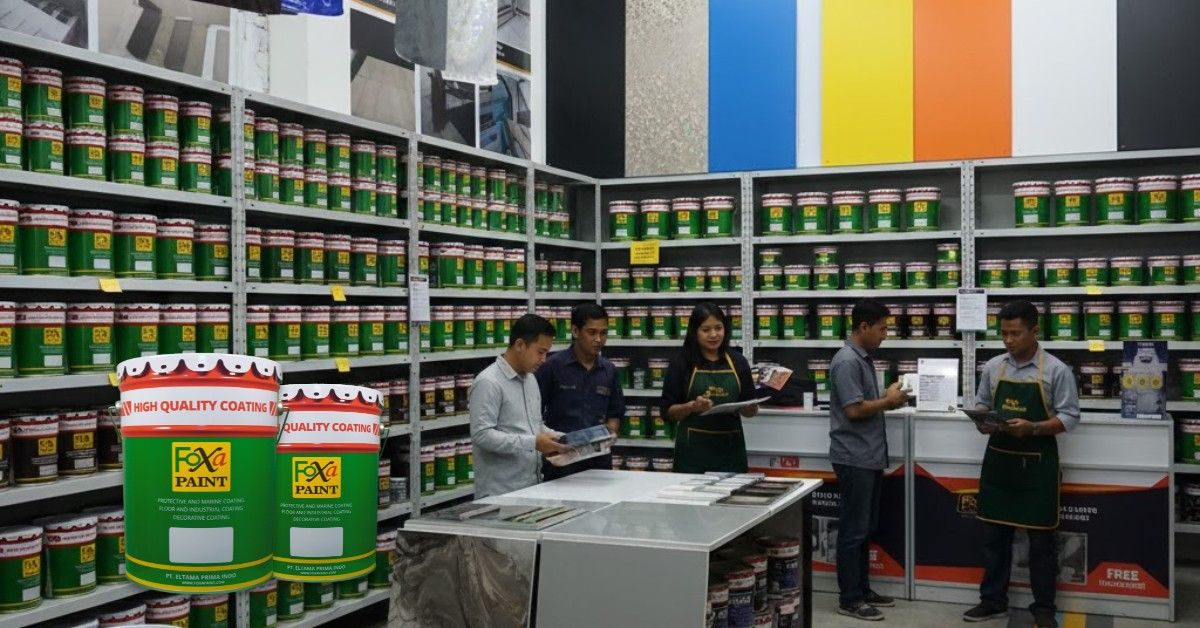 Foto Distributor Resmi Foxapaint di BSD