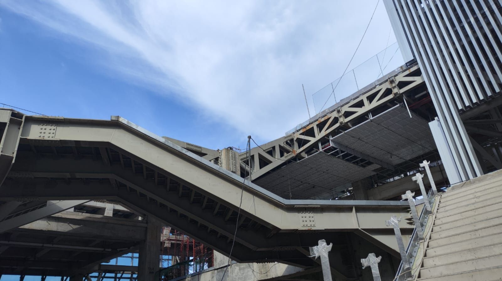 Jembatan yang sudah kami handle