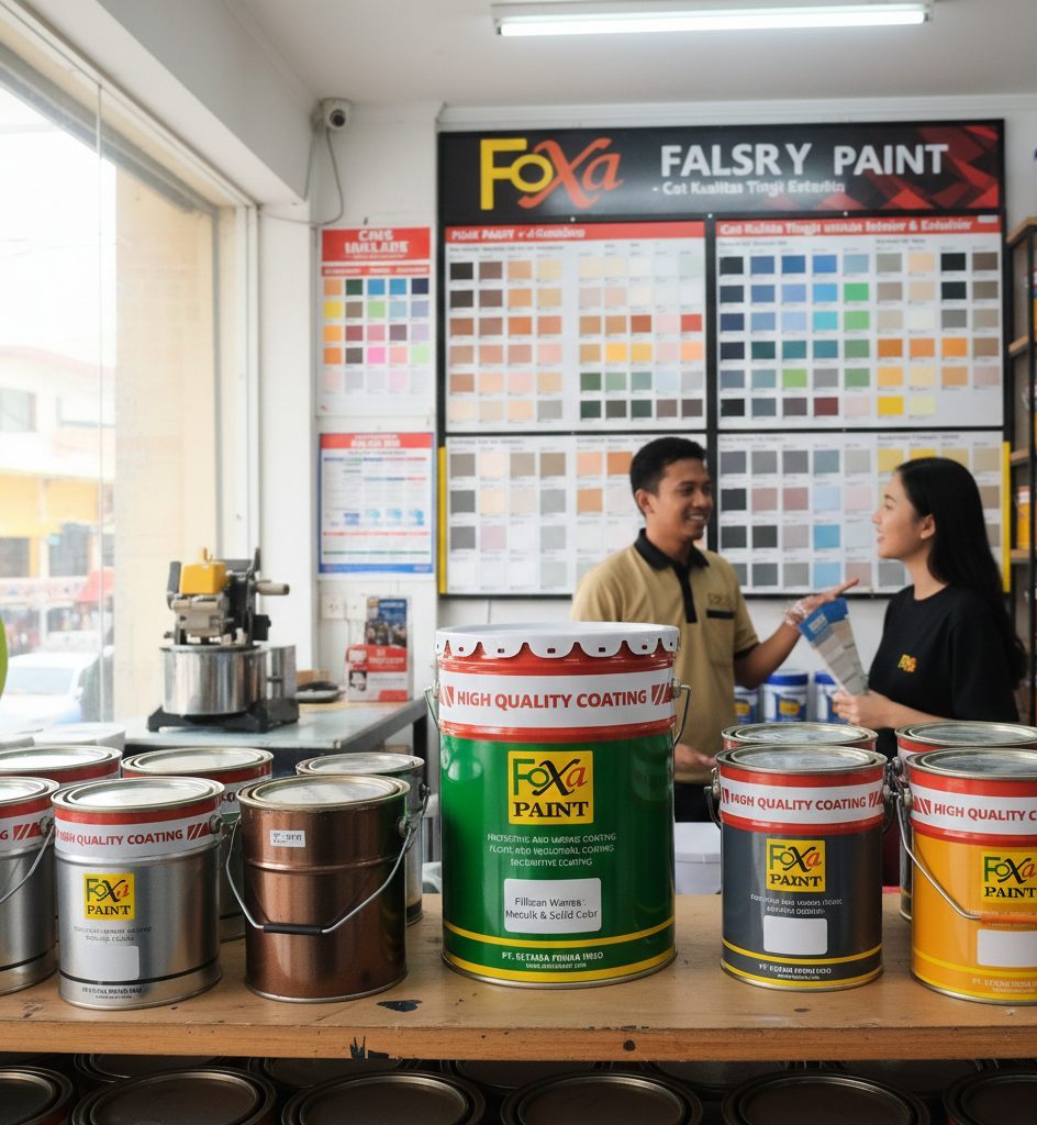 Toko agen cat Foxapaint