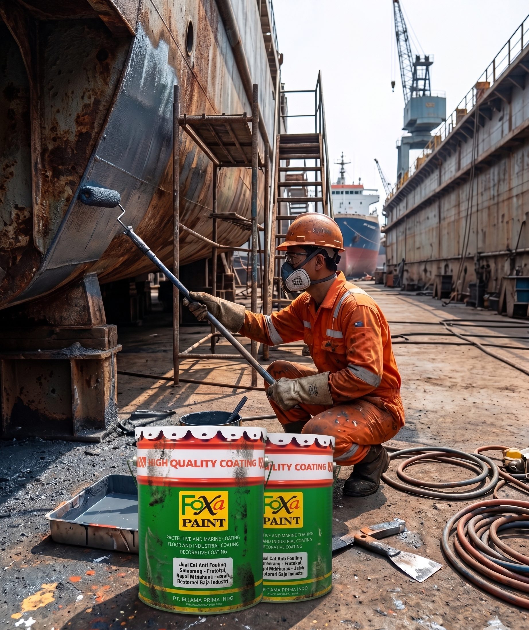 Jual Cat Anti Fouling Semarang Solusi Proteksi Lambung Kapal